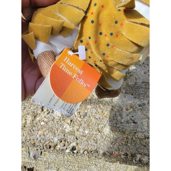 Vintage Russ Kathleen Kelly Critters Factory Shelf Sitters Bear Thanksgiving - Picture 8 of 9